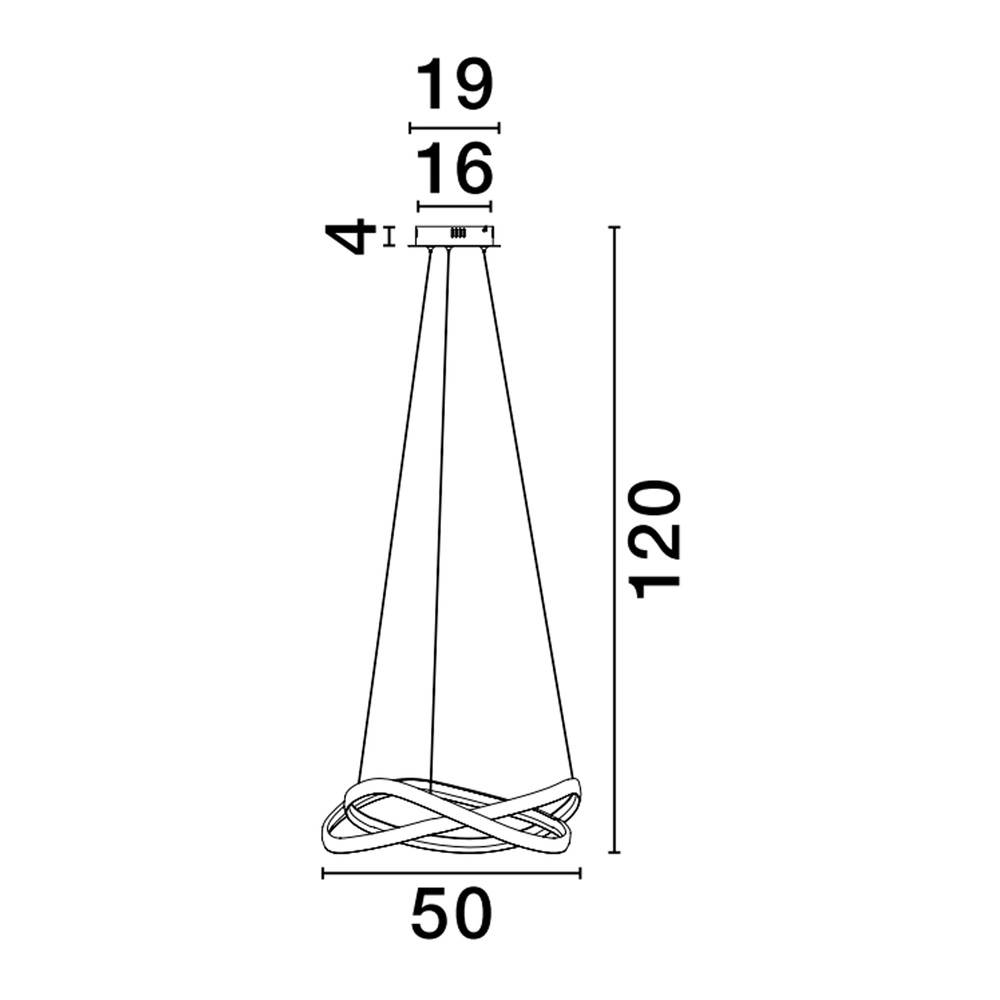 Design hanglamp Odrey zwart met goud Lyora 5212017444738