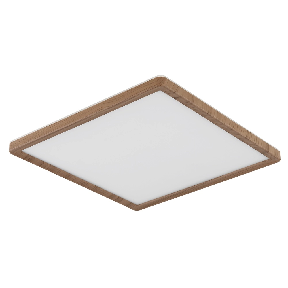 Plafonniere Sapana vierkant 29,4cm hout Globo 9007371448432