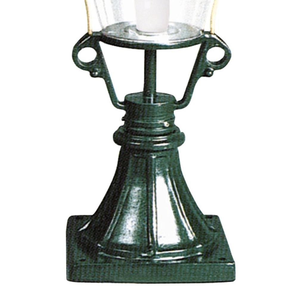 Nostalgische sokkel lamp Breda KS 204 zwart KS Verlichting 8714732110341