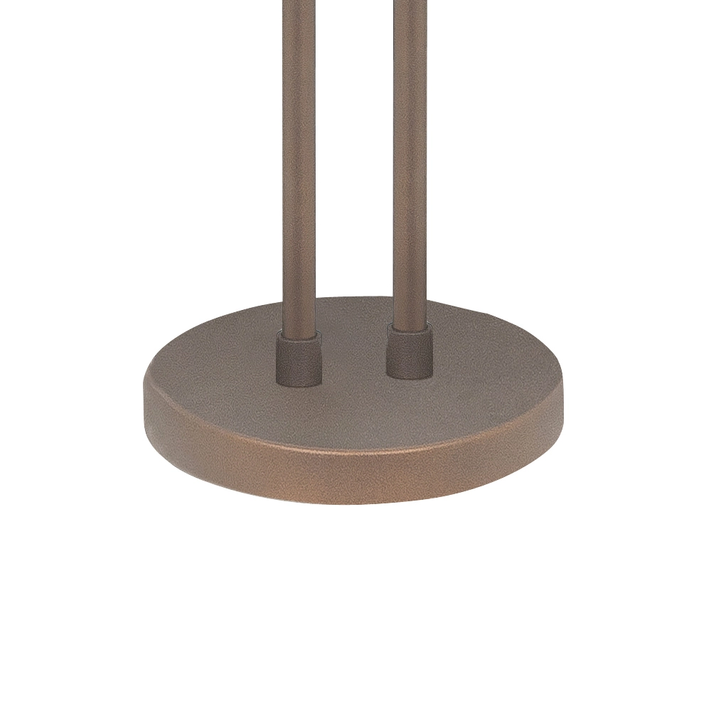 2-lichts led leeslamp Málaga choco Highlight 8718379052491