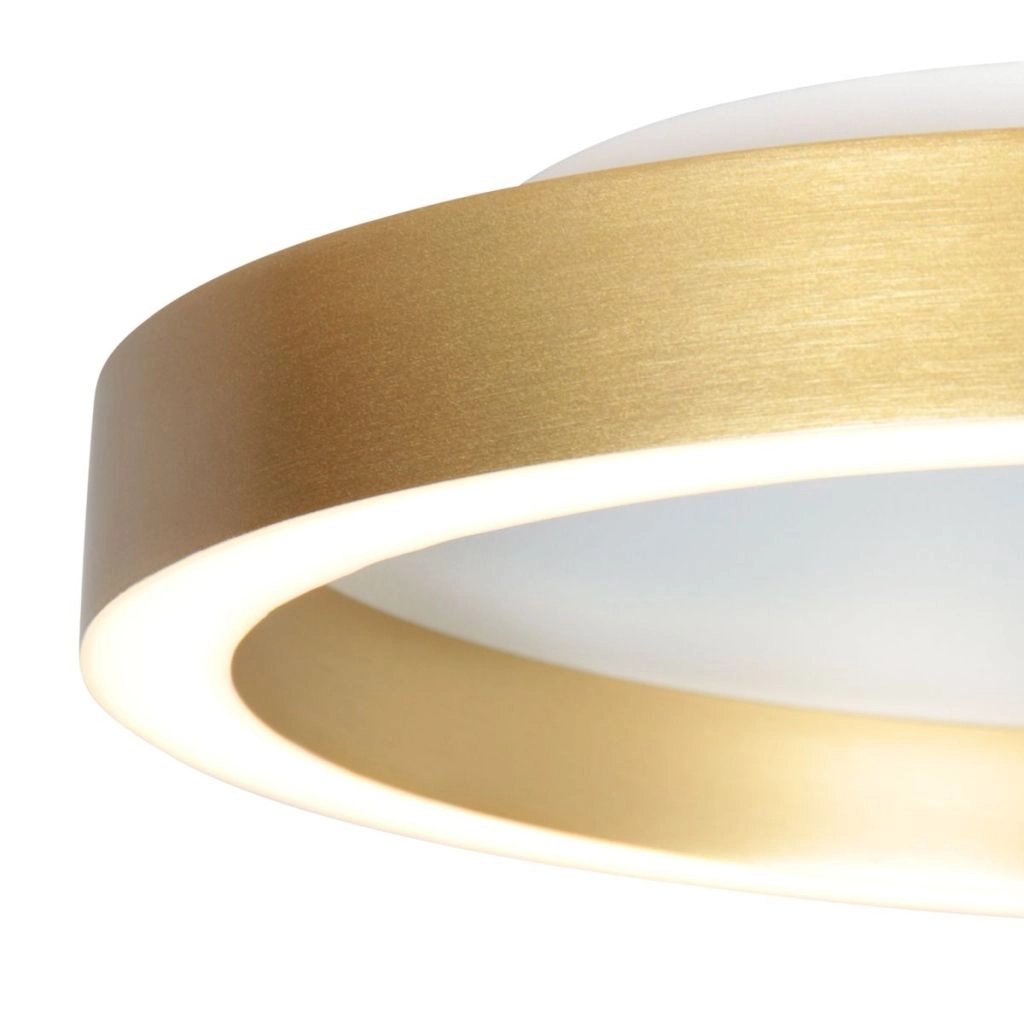 Design plafondlamp Ringlux goud Ø 30cm Steinhauer 8712746180909