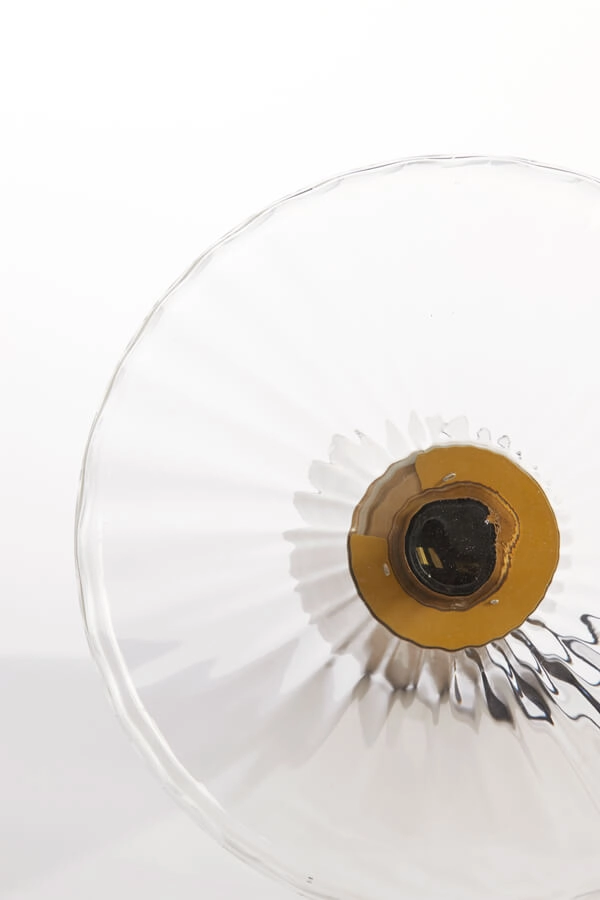 Tafellamp Pleat goud Ø 30cm Light & Living 8717807687731