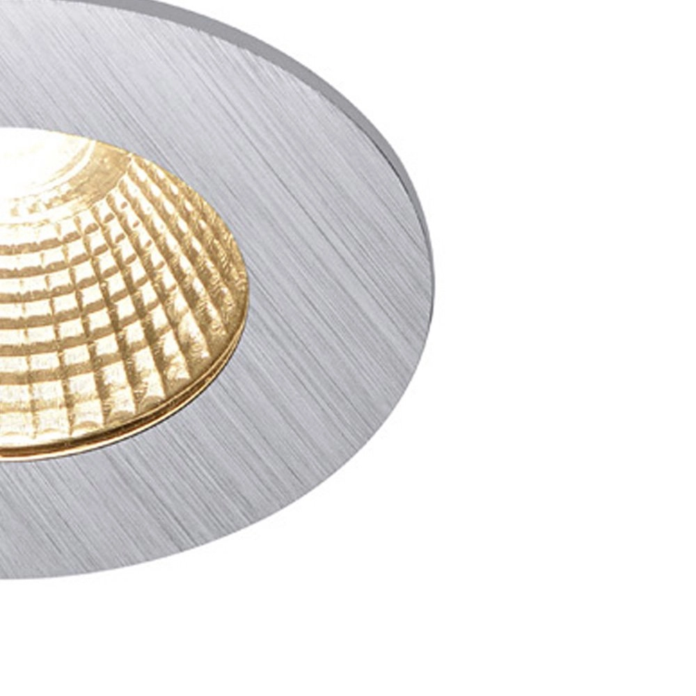Ronde inbouwspot Patta 8cm - 7,3w - 1800-3000K metaalgrijs SLV 4024163222877