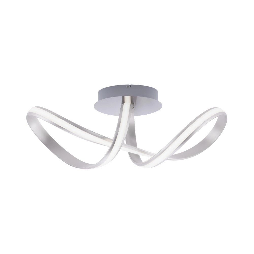 Led plafondlamp Melinda grijs
