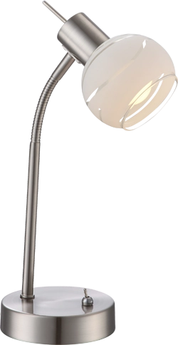 Bureaulamp Elliott nikkel