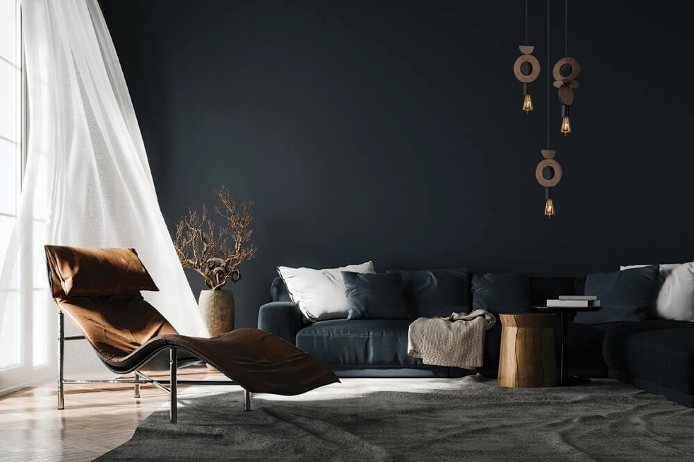 Design hanglamp Drops Wood D 1-lichts hout Lyora 5903139111768