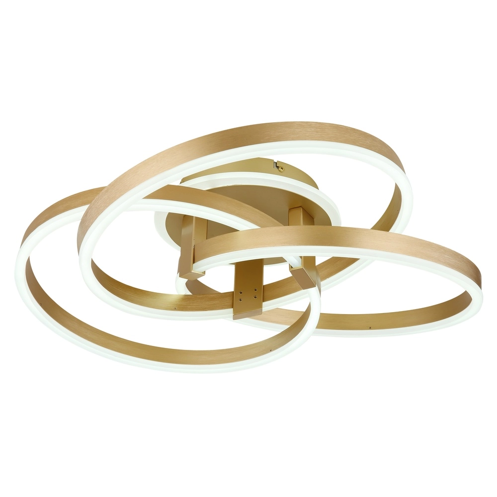 Gouden plafondlamp Herwig design Globo 9007371446452