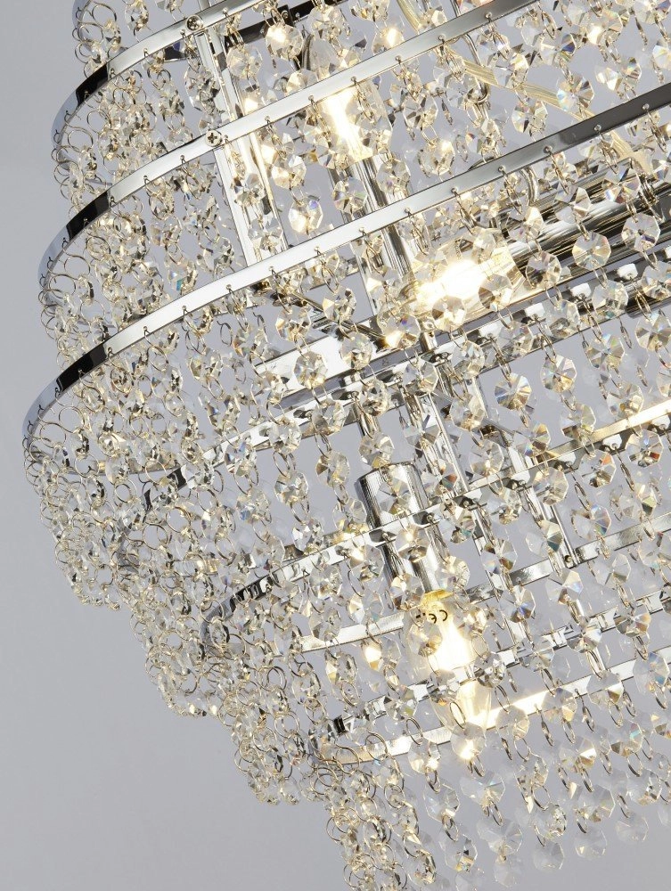 Kristallen kroonluchter Rene Searchlight 5053423164823