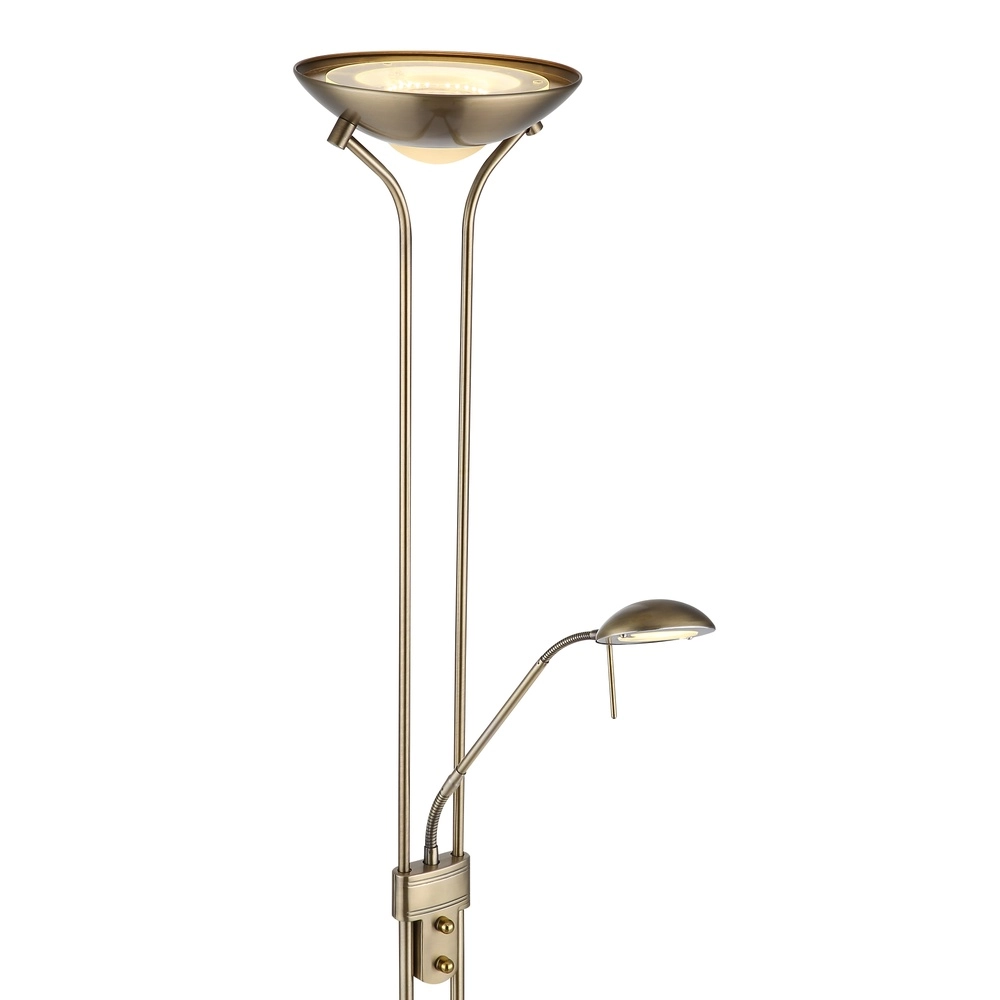 Klassieke leeslamp Leonas brons Globo 9007371420308