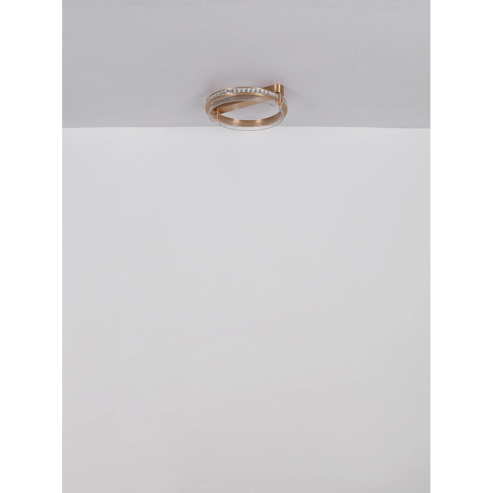 Hanglamp Blondie Ø 40cm goud Globo 9007371449460