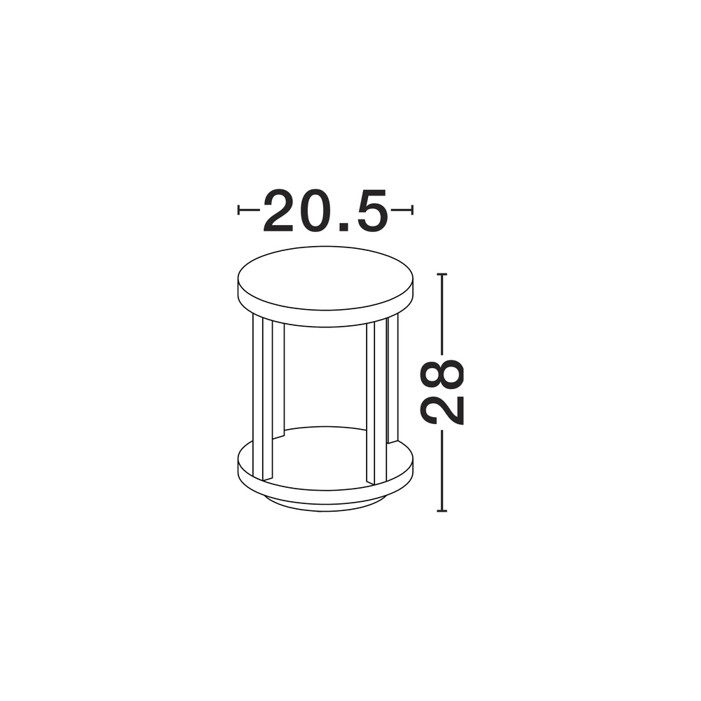 Staande lamp Optus 28cm Lyora 5212017477217