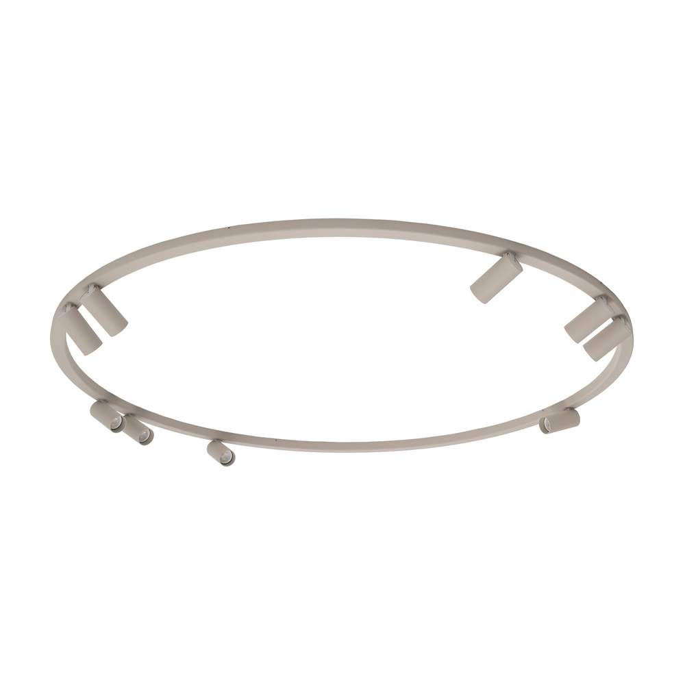 Cirkel opbouwspots Fourty 9x GU10 - beige Lyora 5903139119542