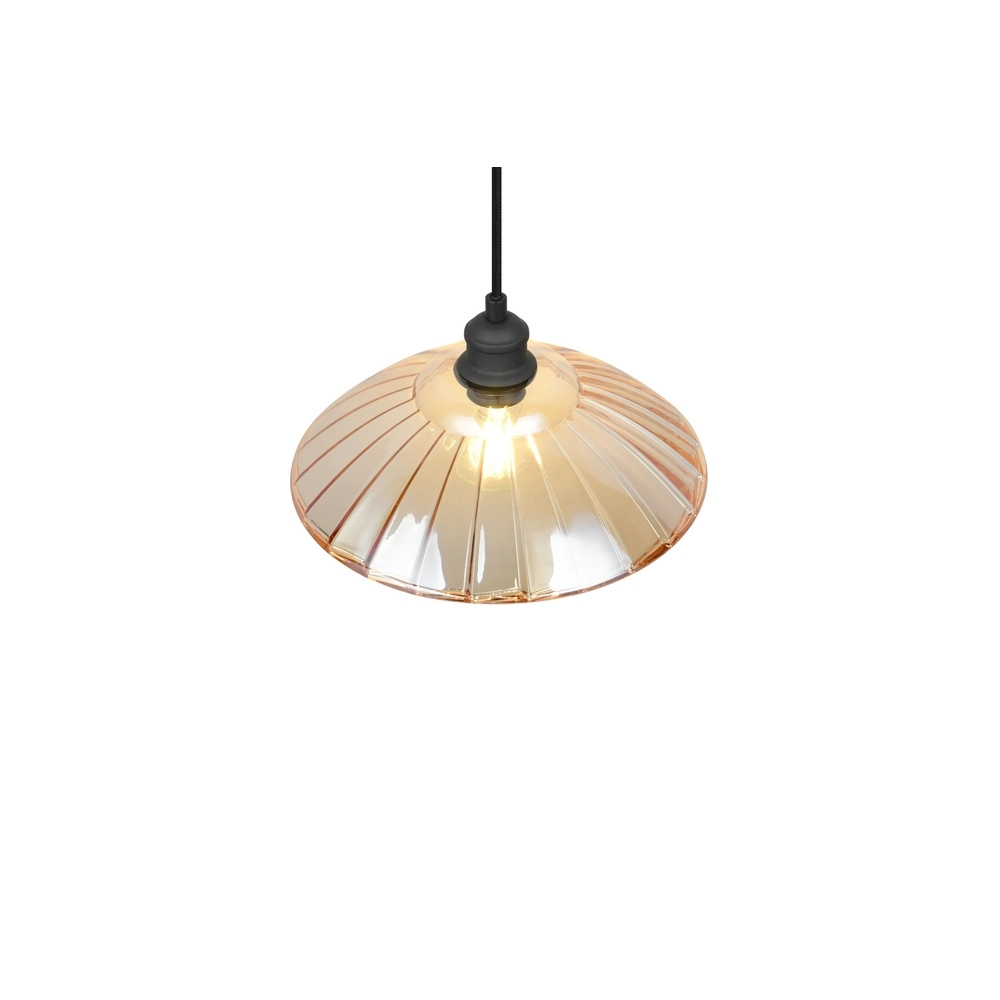 Klassieke hanglamp Eluna zwart Trio 4017807682489