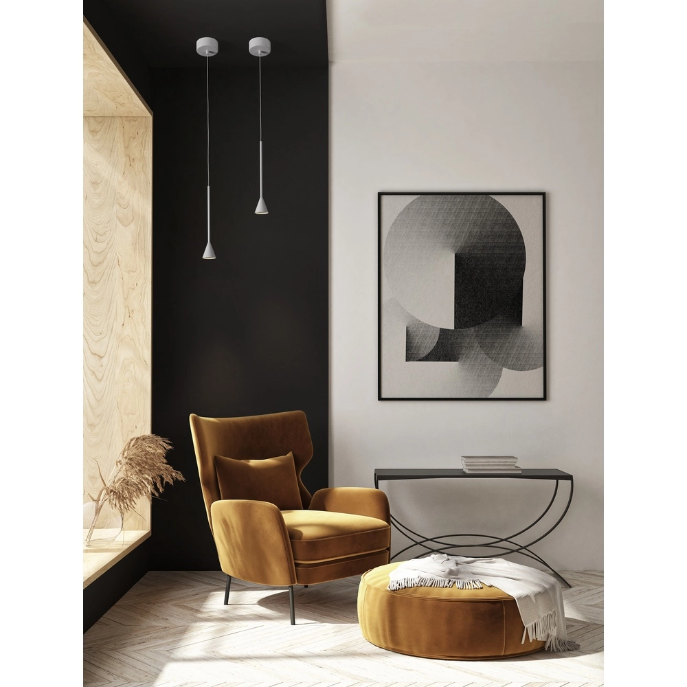 Hanglamp Net enkel wit Lyora 5212017445285