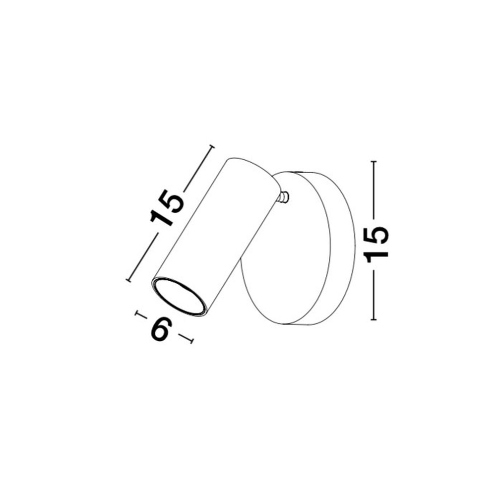 Design wandlamp Umberto wit Lyora 5212017410085