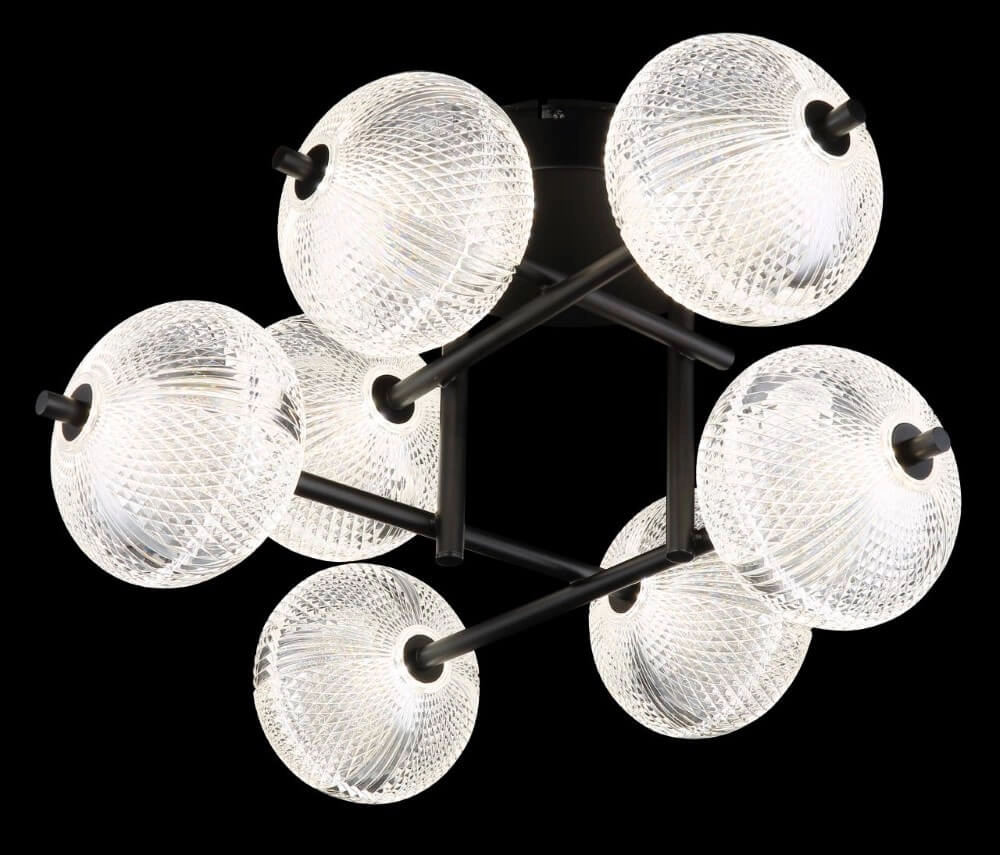 Unieke design plafondlamp Ceps 7-lichts Globo 9007371458547