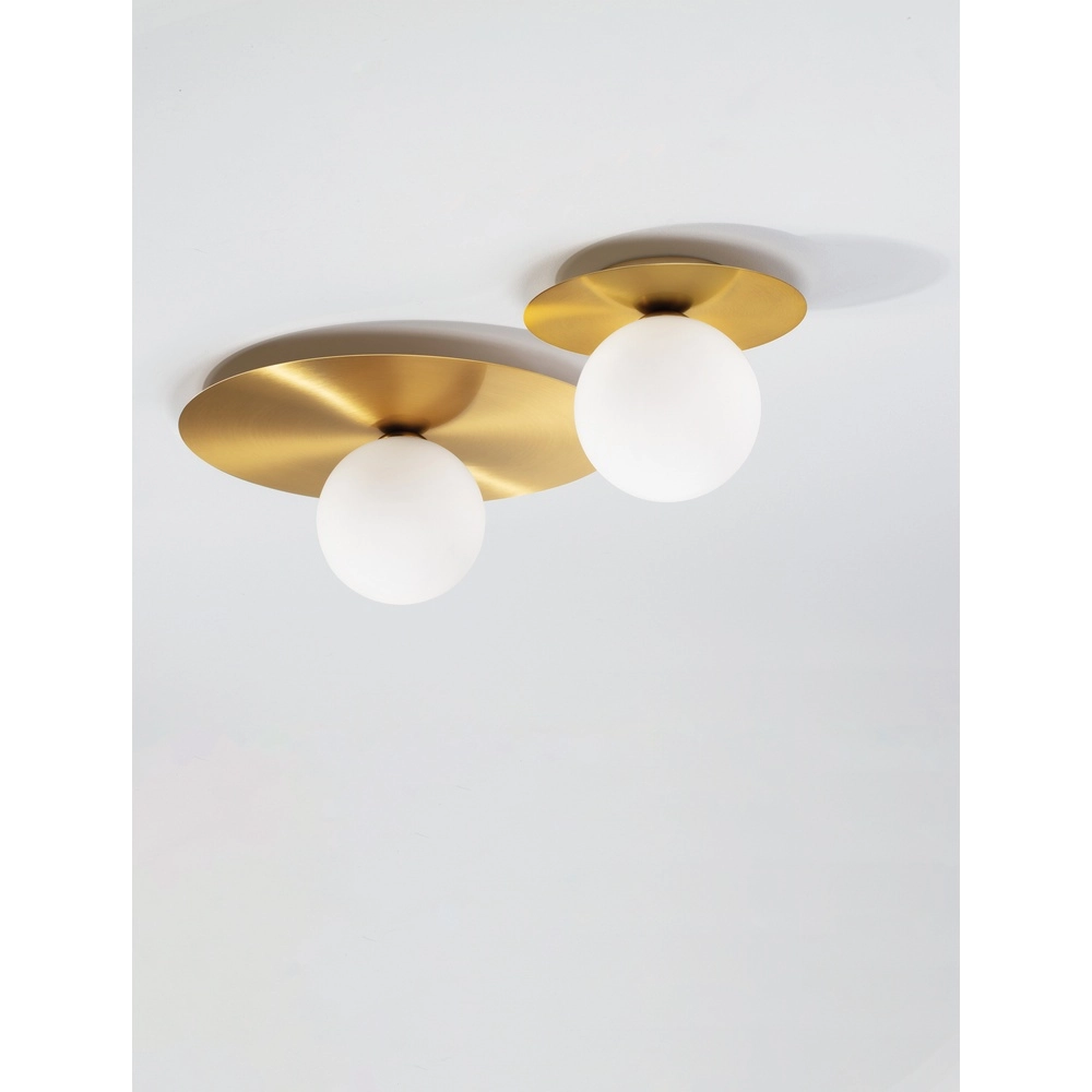 Plafondlamp Indigo goud Ø 23cm Lyora 5212017436153