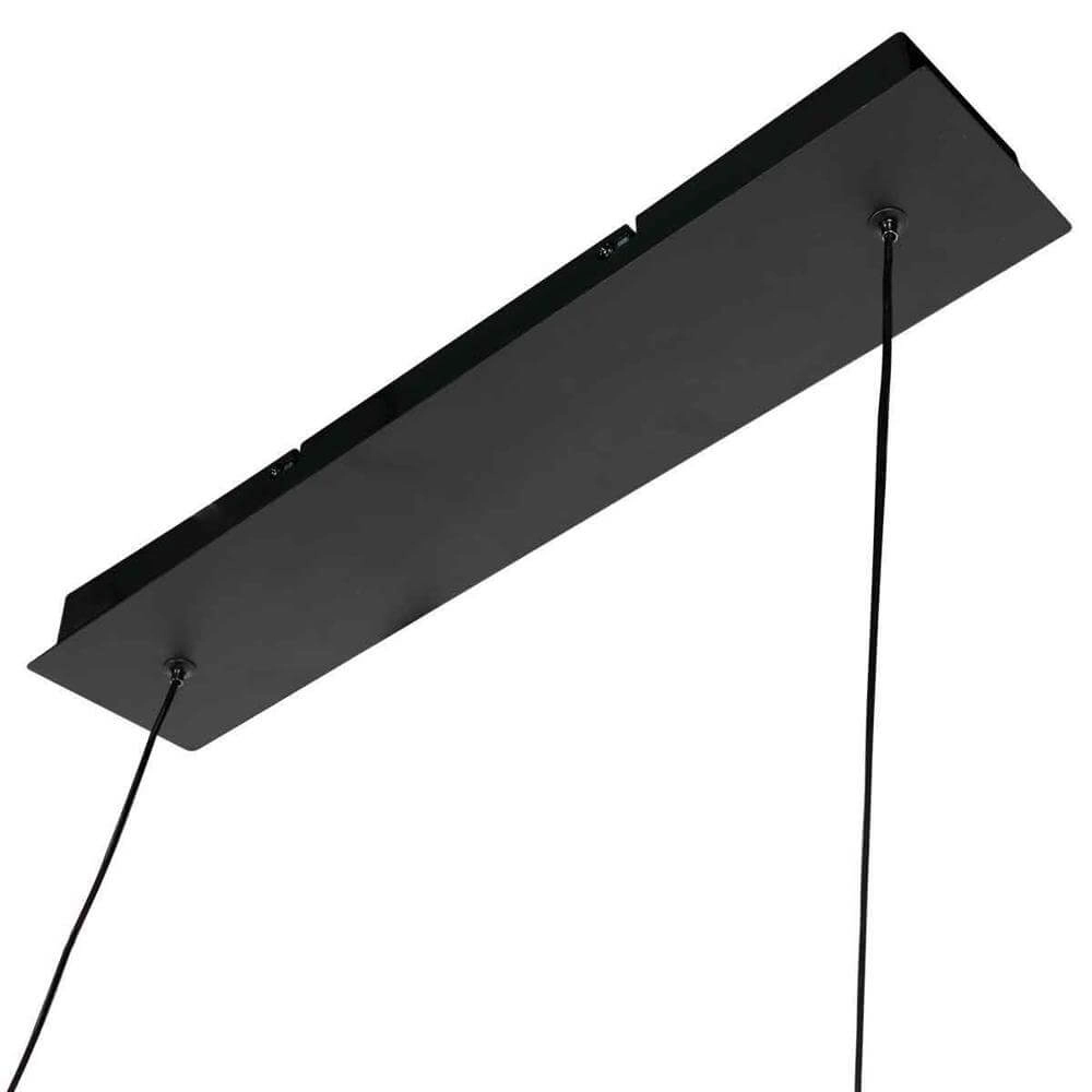 6-lichts hanglamp Marcadore recht zwart Steinhauer 8712746176643