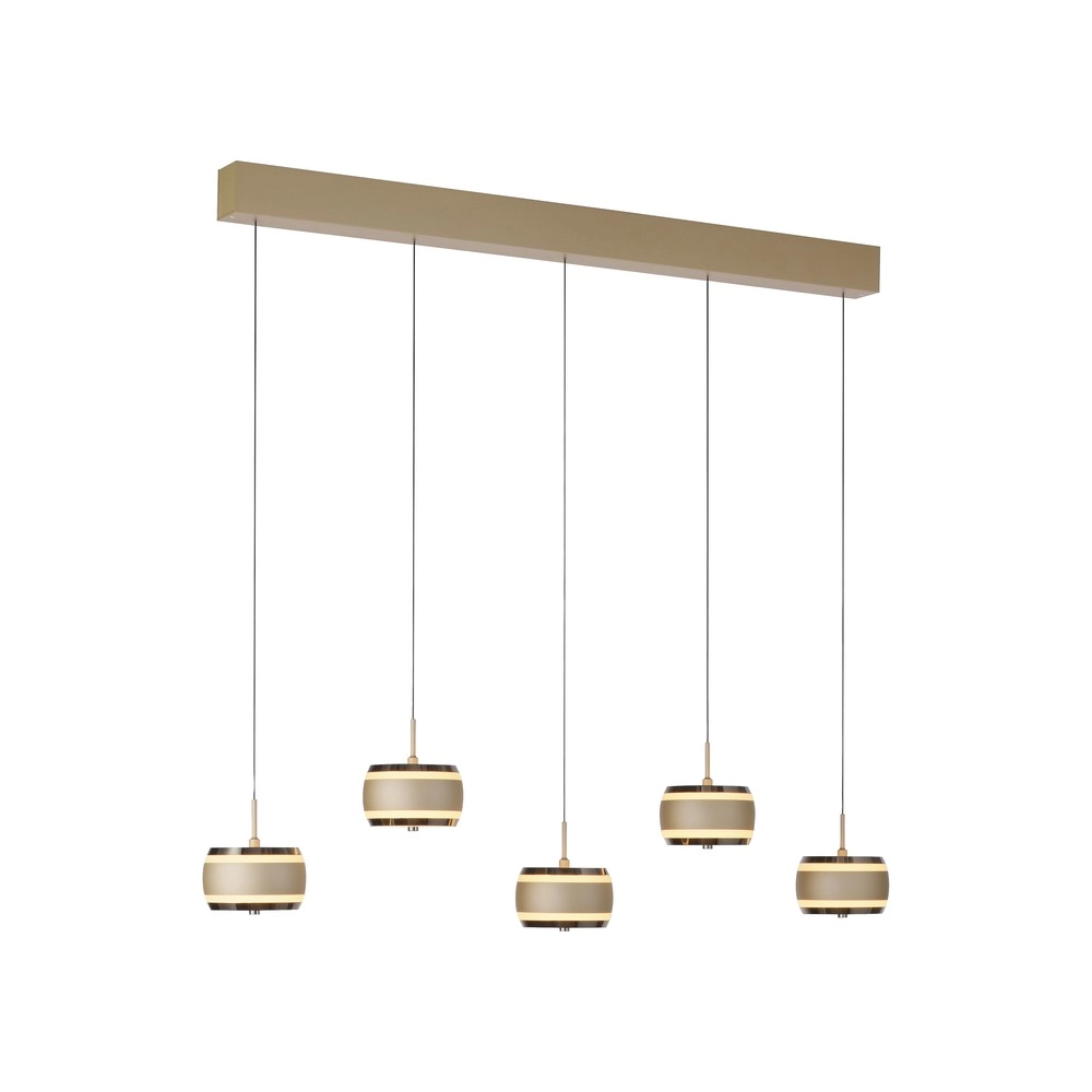 5L eettafel hanglamp Pure Falling Rings bronce Paul Neuhaus 4012248396582