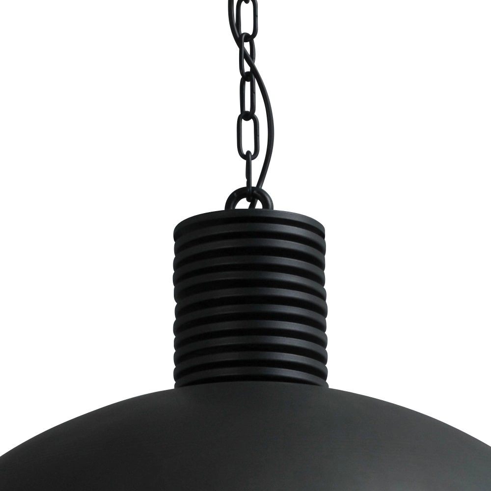 Stoere industrie hanglamp Industria Gold 80 Bud zwart met oudgoud Masterlight 8718121167169