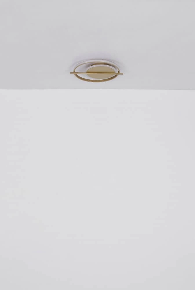 Gouden plafondlamp Reball rond Globo 9007371438792