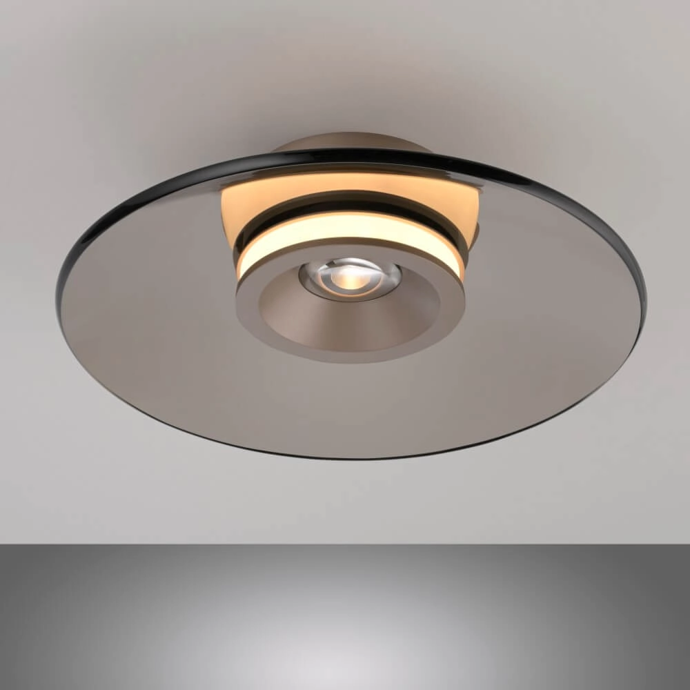 Design plafondlamp Pure Moon brons Ø 32cm Paul Neuhaus 4012248382738