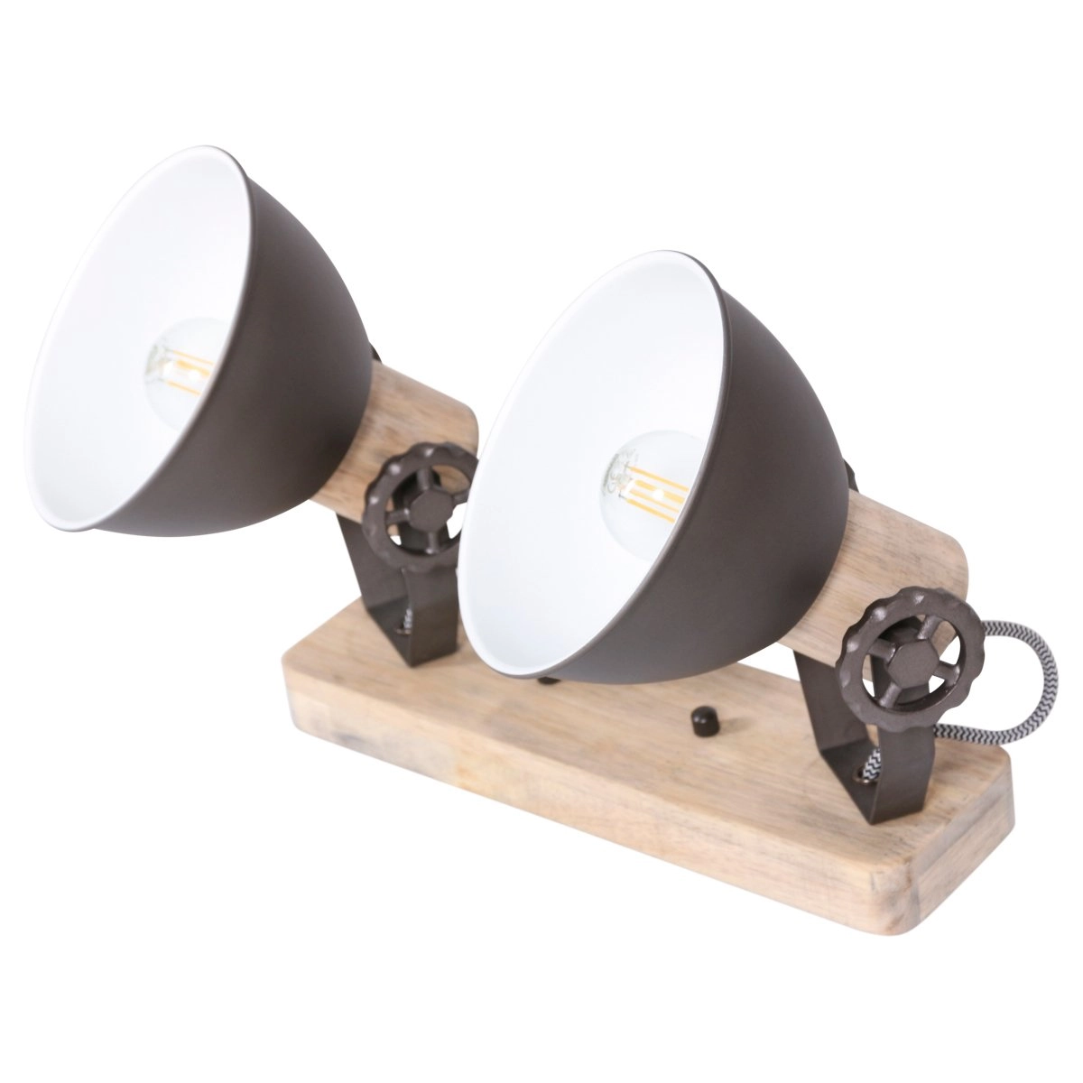 Plafondspot Gearwood 2-lichts Steinhauer 8712746129236