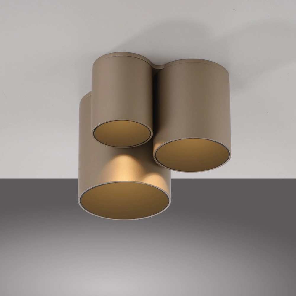 3L plafondlamp Pure Point bronce Paul Neuhaus 4012248395721