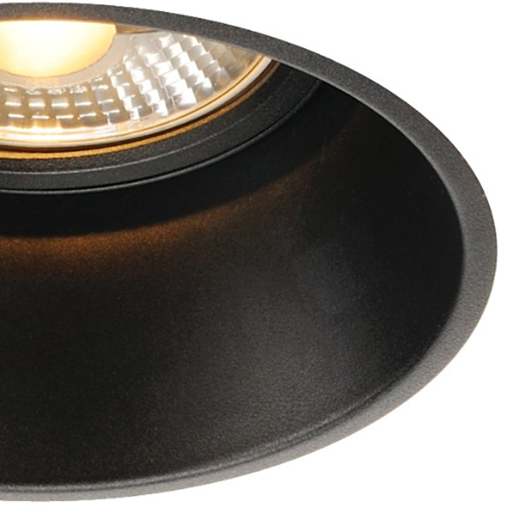 Inbouwspot Horn 18,5cm zwart SLV 4024163168724