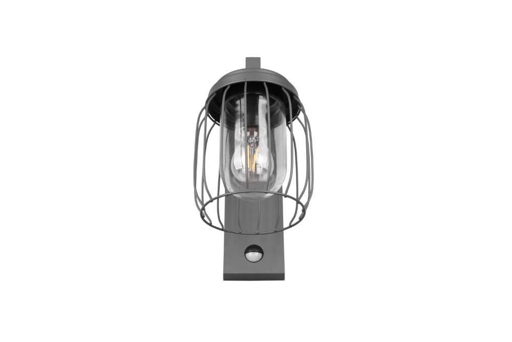 Wand lamp Tuela met bewegingssensor antraciet Trio 4017807506143