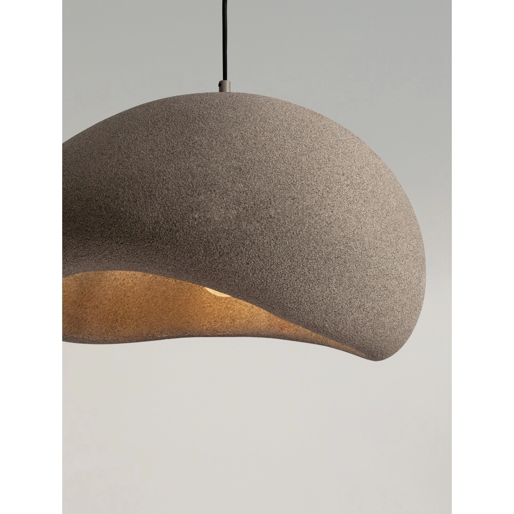 Natural pendant lamp Aere brown 50cm Lyora 5212017476722