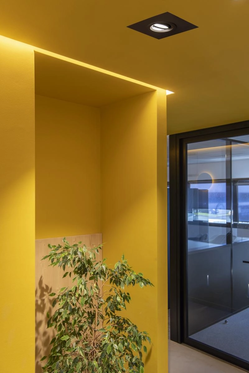 Inbouwframe voor Numinos M recht 240/120mm zwart SLV 4024163262217