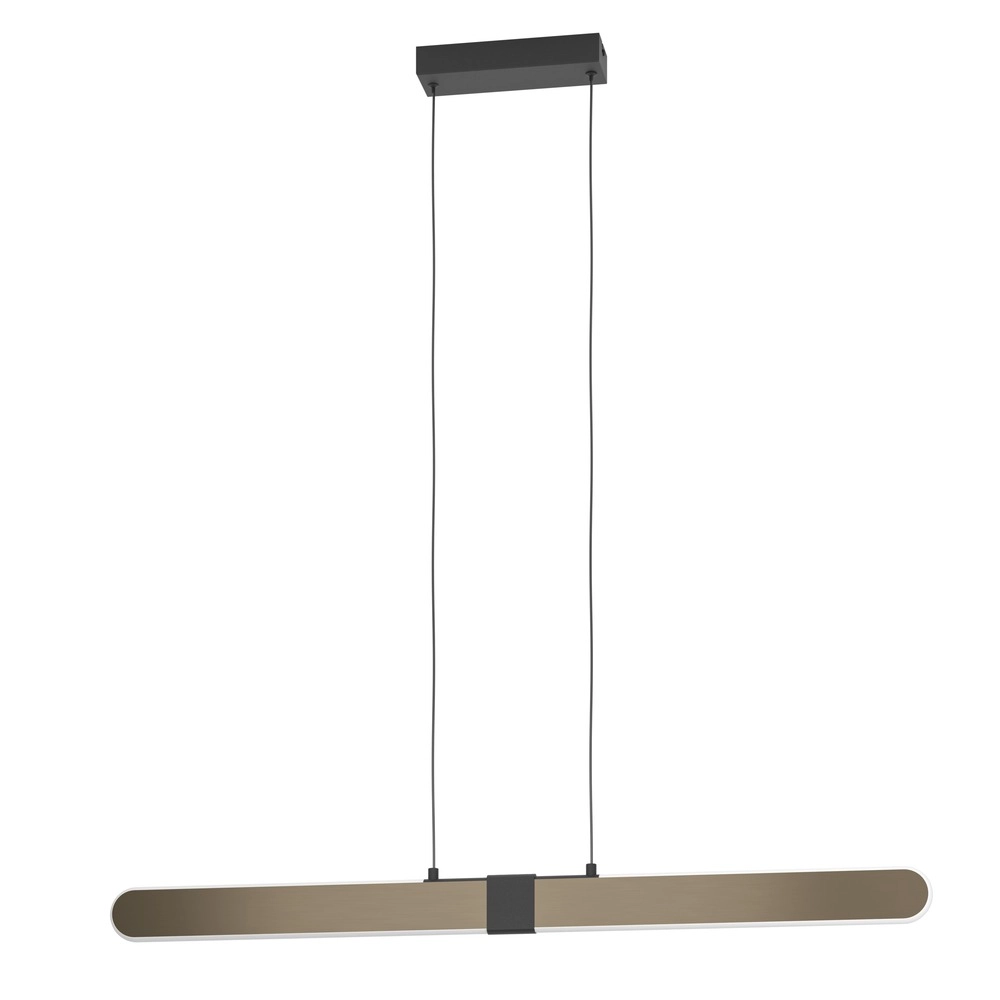 Design hanglamp Concesio zwart met brons