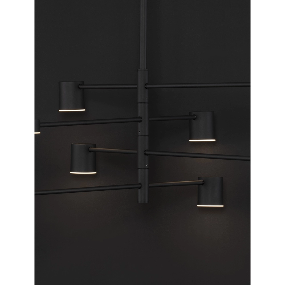 Zwarte hanglamp Nordik M design Lyora 5212017440693