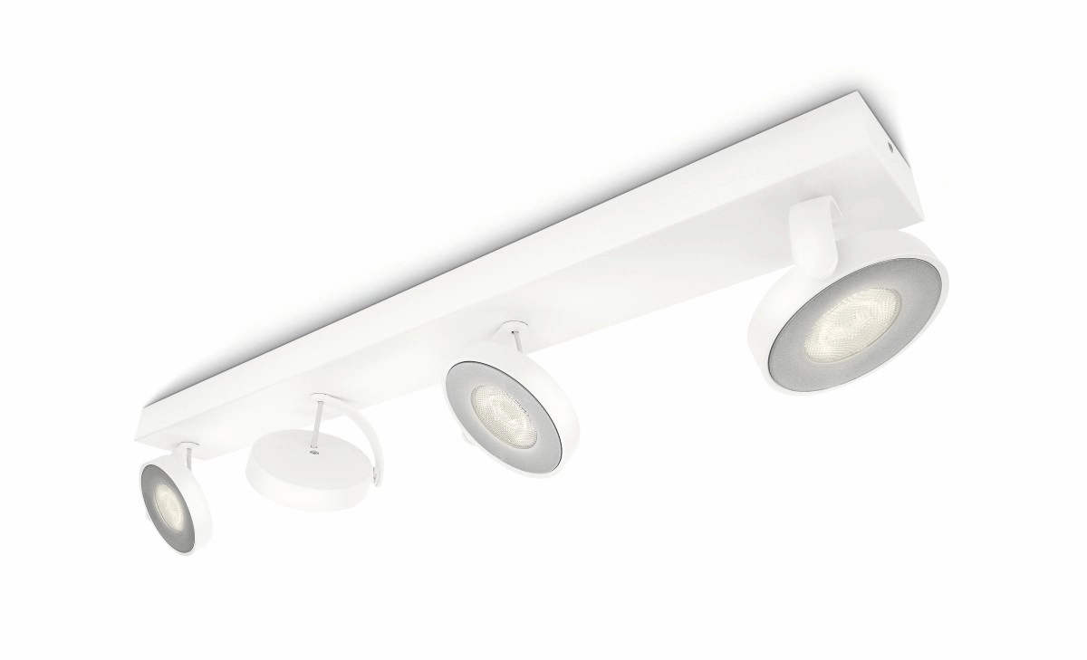 Spotlamp Clockwork 4-lichts wit