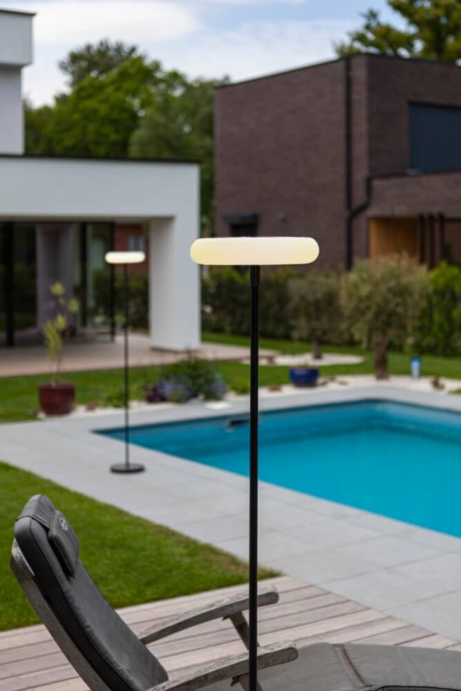 Solar lamp Pops staand zwart Lutec 6939412089157