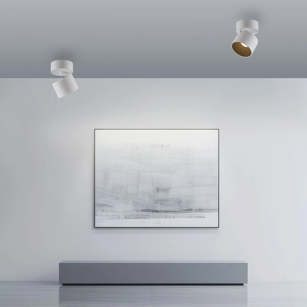 Strakke opbouwspot Pure Cup snow white Paul Neuhaus 4012248395578