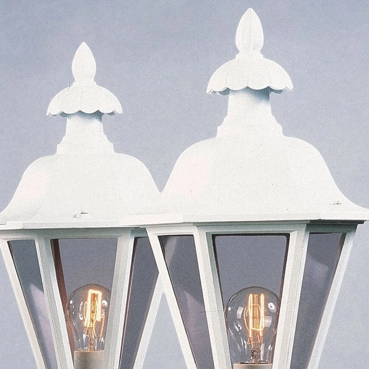 Klassieke lantaarnkap Pallas 3-lichts wit KonstSmide 7318305282506