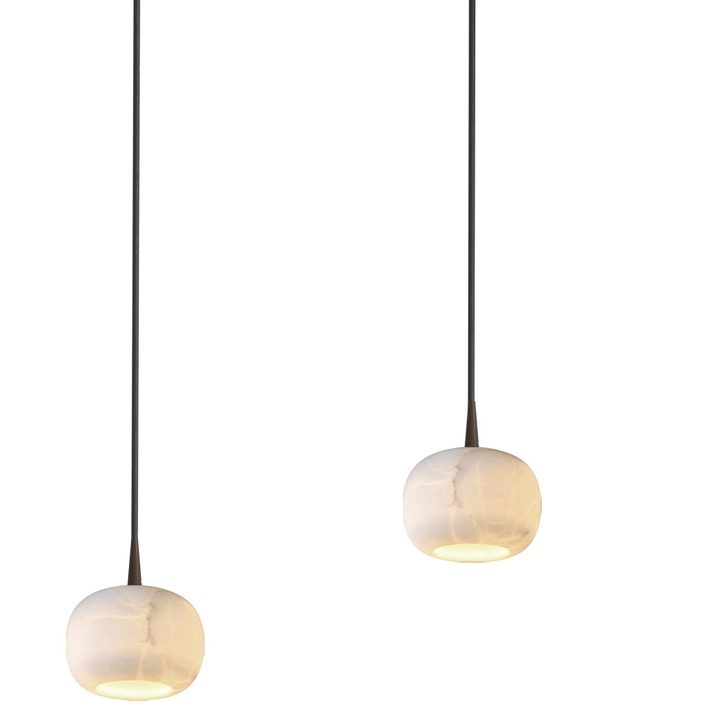 Ovale hanglamp Alta 6-lichts cacao Masterlight 8718121438320
