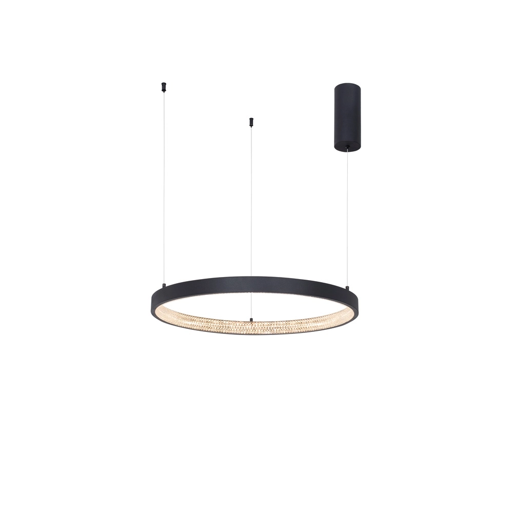 Hanglamp Preston zwart Ø 60cm Lyora 5212017429179