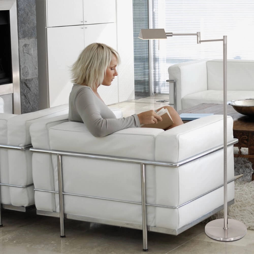 RVS leeslamp Retina met led Steinhauer 8712746135688
