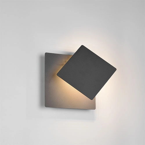 Moderne wandlamp Mio zwart Trio 4017807673203