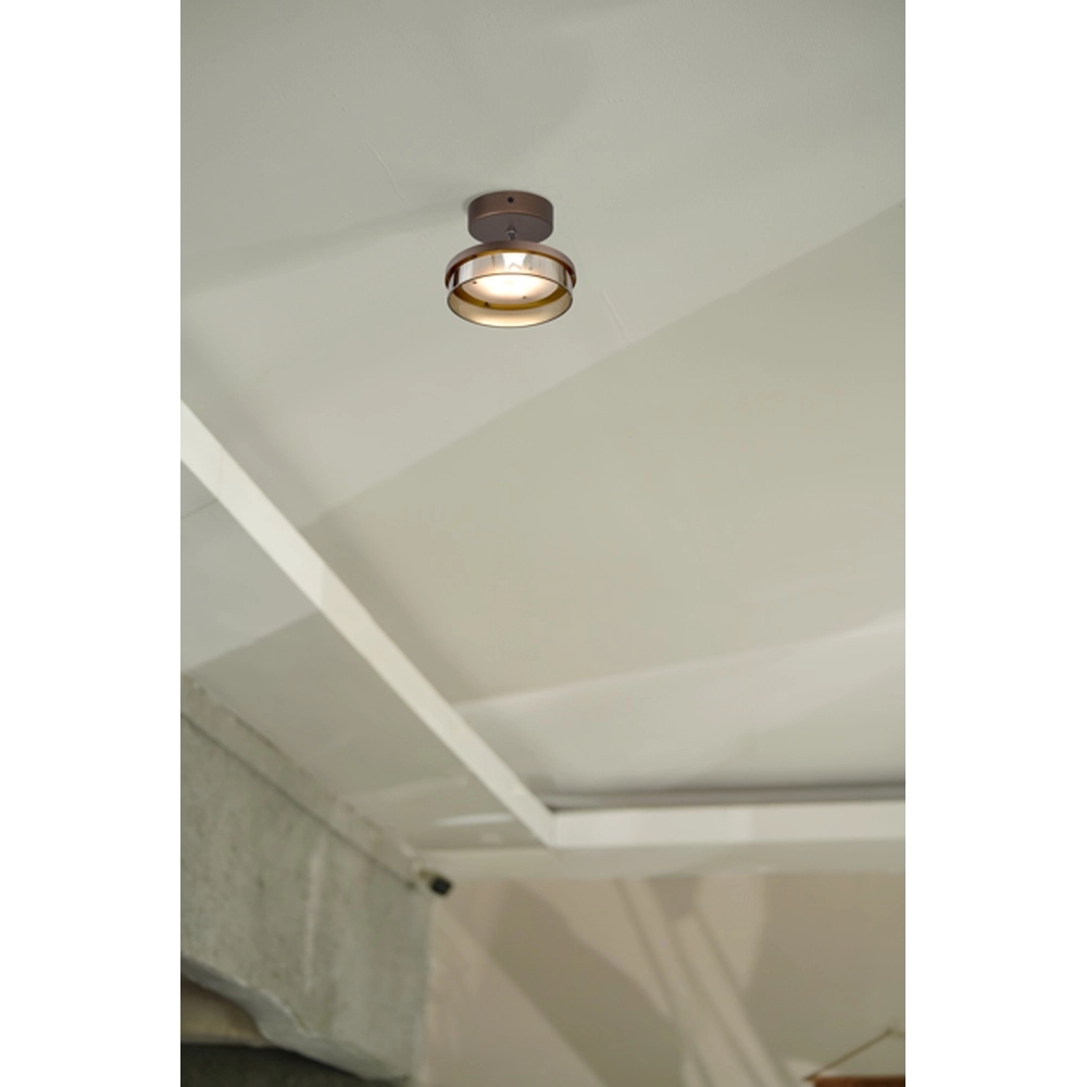 Plafondlamp Imperia cacao bruin Masterlight 8718121359571