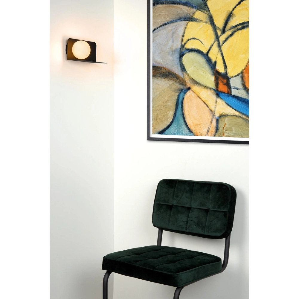 Wandlamp Bonni zwart Lucide 5411212451804