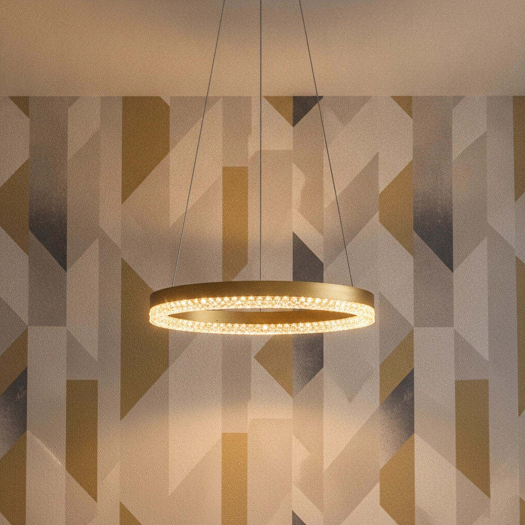Hanglamp Adria goud Ø 40cm