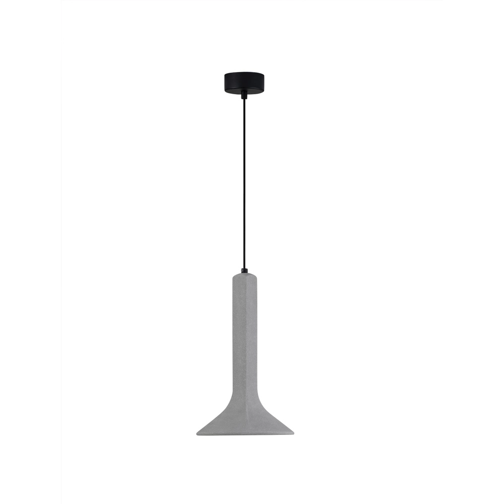 Unieke hanglamp Dylan grijs Ø 22,3cm Lyora 5212017440389