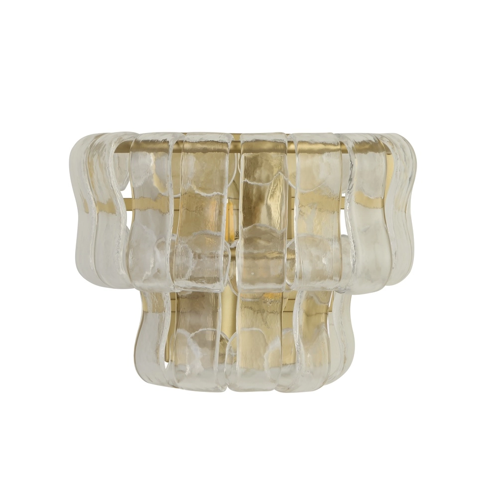 Wandlamp Bowlight goud Searchlight 5,05342E+12