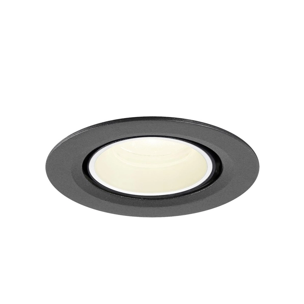 Inbouwspot Numinos Gimble XS zwart/wit 4000K - 20gr SLV 4024163306911
