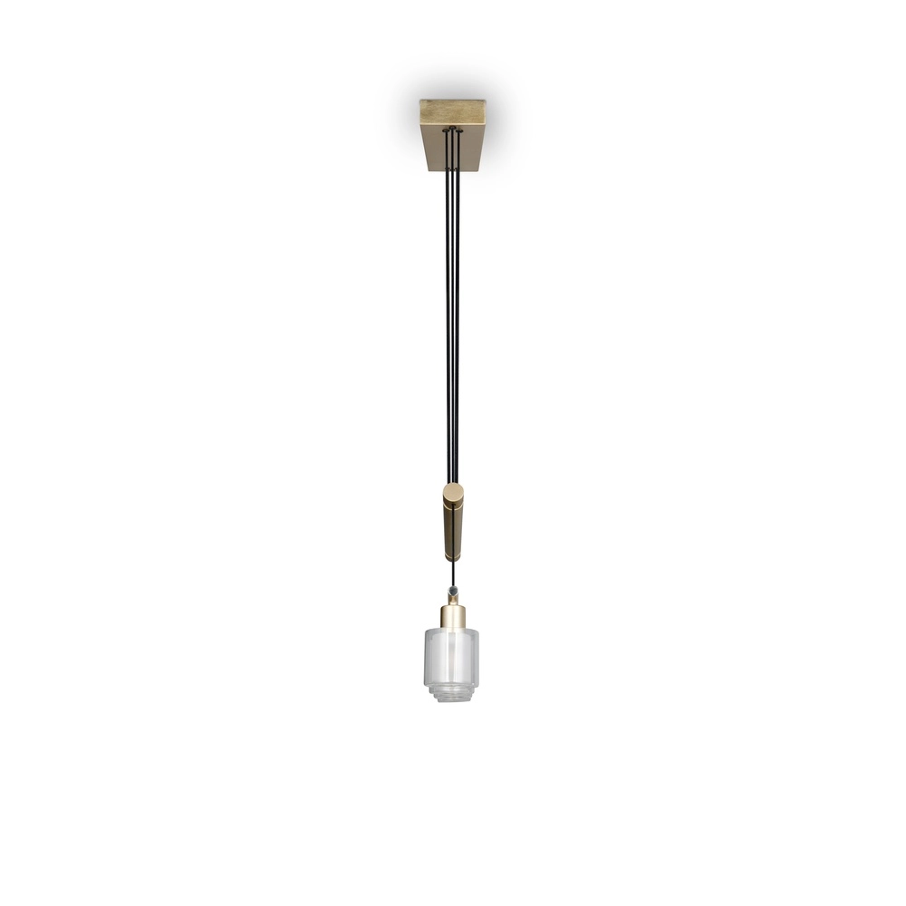 Hanglamp Neralo 4-lichts goud Trio 4017807702934