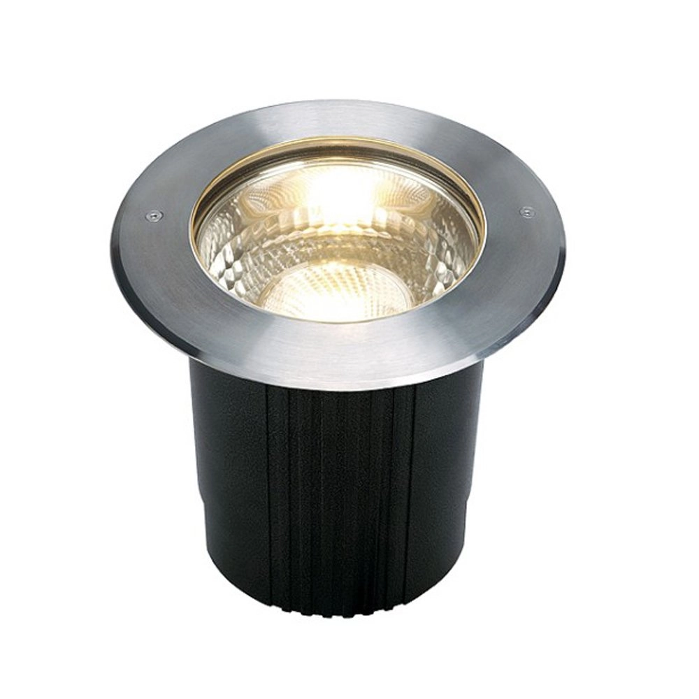 Ronde grondspot Dasar 215 SLV 4024163094696